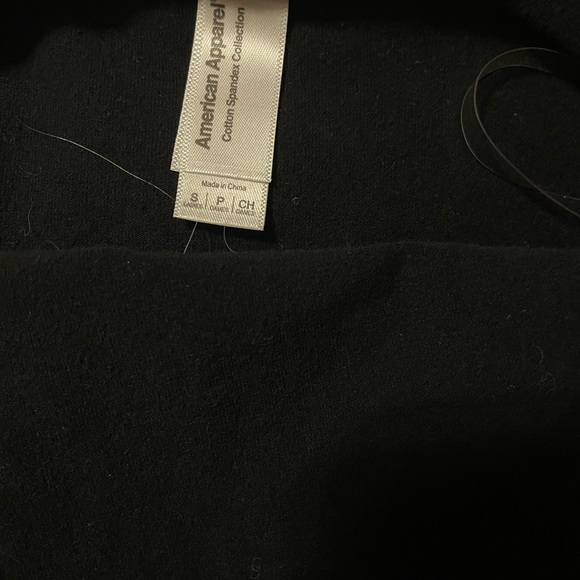 American apparel short sleeve scoop back bodysuit, NWOT. Size small - Picture 4 of 5